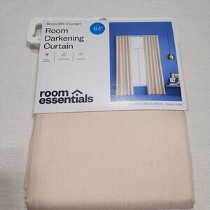 Room essentials room darkening curtains blush 42''W x 84''L